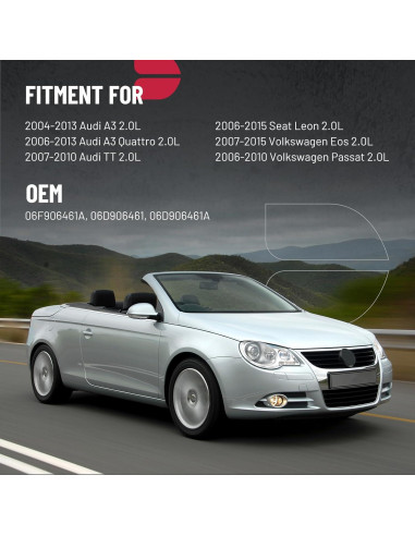 Sensor de Flujo de Aire Masivo BDFHYK MAF 06F906461A Audi VW