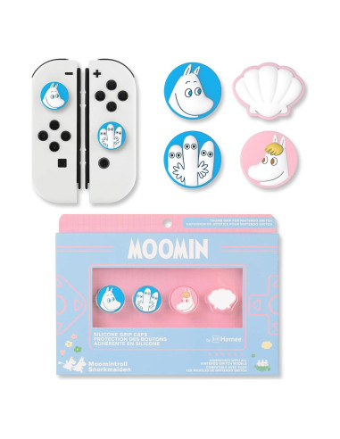 Tapas de Joystick Hamee Moomin para Nintendo Switch