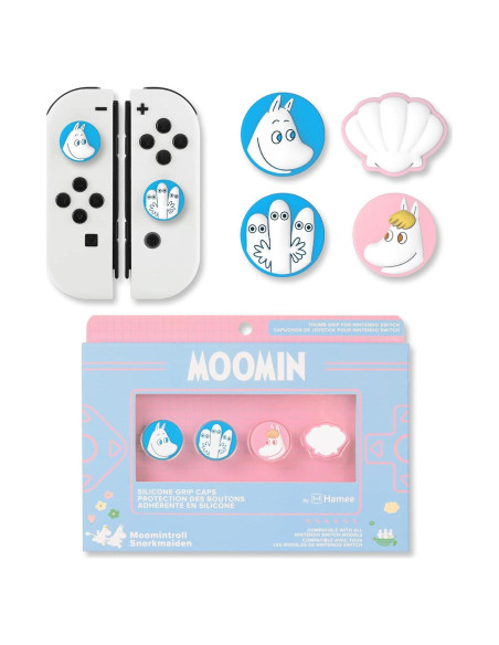 Tapas de Joystick Hamee Moomin para Nintendo Switch