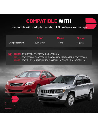 Montajes de Motor y Transmisión BDFHYK para Ford Focus 2005-2007