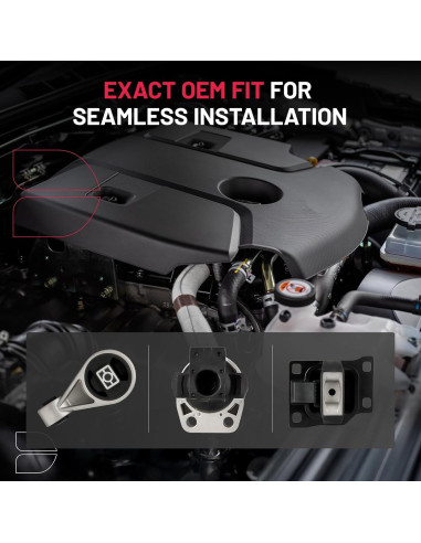 Montajes de Motor y Transmisión BDFHYK para Ford Focus 2005-2007