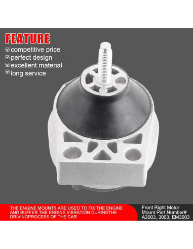 Juego de Soportes de Motor y Transmisión Zaygyize para Honda Civic 2006-2011