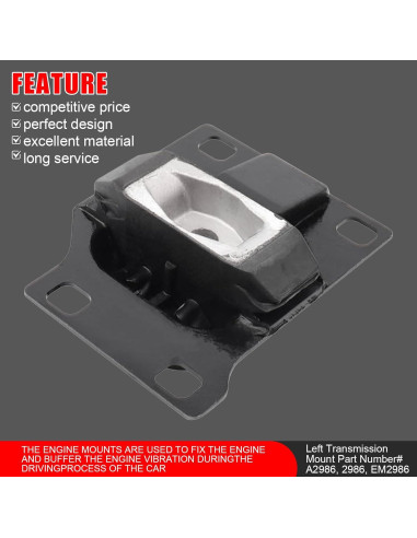 Juego de Soportes de Motor y Transmisión Zaygyize para Honda Civic 2006-2011