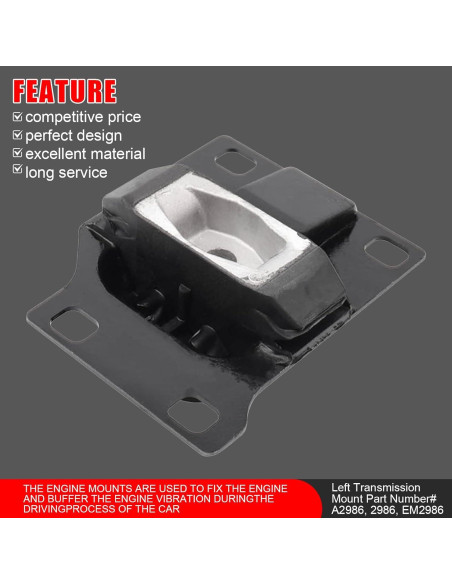 Juego de Soportes de Motor y Transmisión Zaygyize para Honda Civic 2006-2011