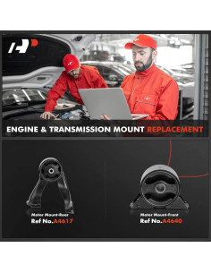 Kit Soportes Motor Delantero y Trasero A-Premium Mitsubishi Lancer/Outlander 2