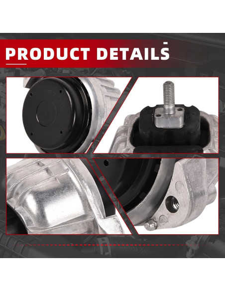 Montajes de Motor Delantero Izquierdo y Derecho TOPAZ para BMW