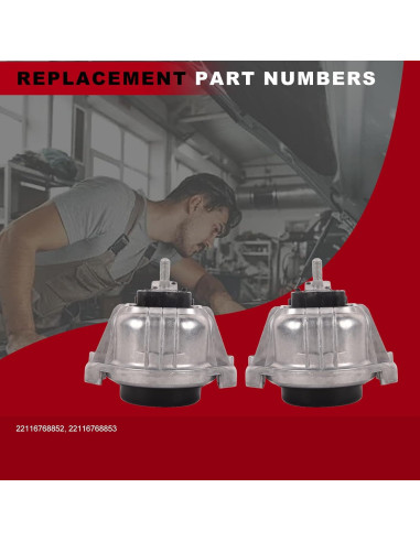 Montajes de Motor Delantero Izquierdo y Derecho TOPAZ para BMW