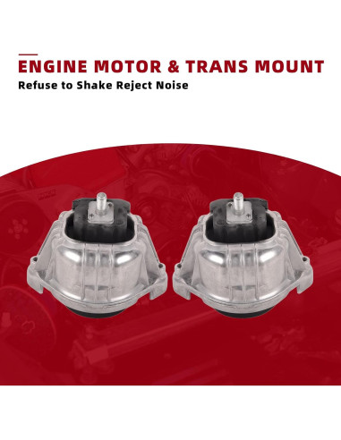 Montajes de Motor Delantero Izquierdo y Derecho TOPAZ para BMW