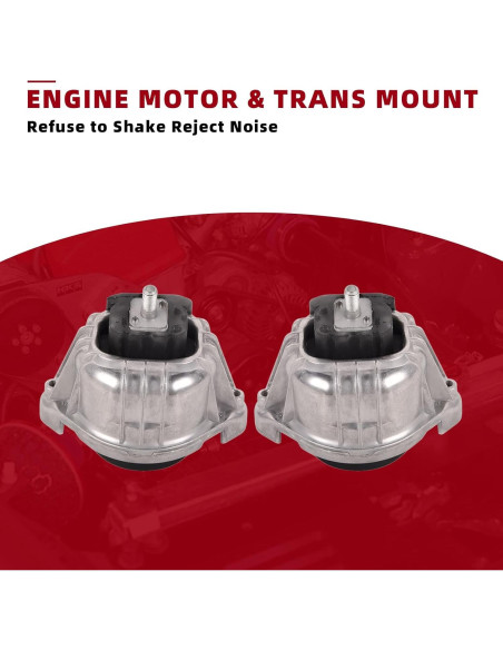 Montajes de Motor Delantero Izquierdo y Derecho TOPAZ para BMW