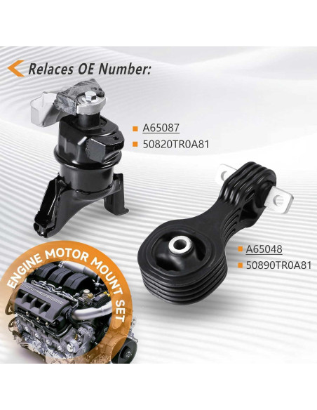 Soporte de Motor iKer para Honda Civic 1.8L 2012-2015