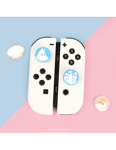Tapas de Joystick Hamee Moomin para Nintendo Switch