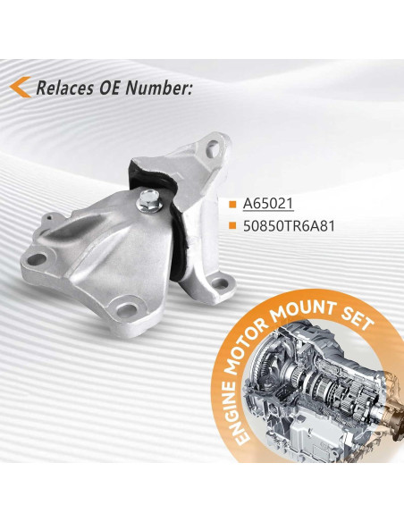 Soporte de Motor iKer para Honda Civic 1.8L 2012-2015