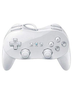Controlador con Cable OSTENT para Nintendo Wii - Color Blanco