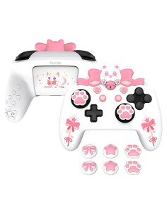 Funda Silicona Antideslizante PlayVital para Nintendo Switch Pro