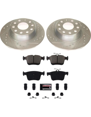 Kit de Freno Trasero Power Stop K8337 Z23 para Volkswagen