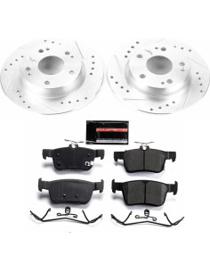 Kit de Freno Power Stop K7725 Z23 Trasero para Honda Civic 2016-2021 2