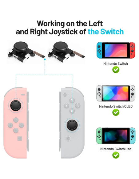 Joystick Reemplazo Cverny para Nintendo Switch Lite/OLED