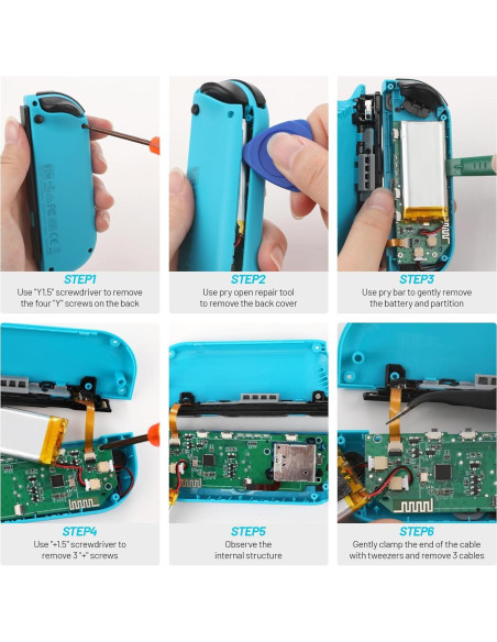 Joystick Reemplazo Cverny para Nintendo Switch Lite/OLED