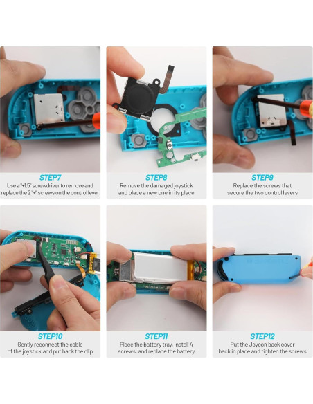 Joystick Reemplazo Cverny para Nintendo Switch Lite/OLED