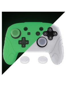 Funda Protectora PlayVital para Controlador Pro Switch Verde