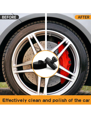 Aplicador de Brillo para Neumáticos XuYelora 2 Piezas