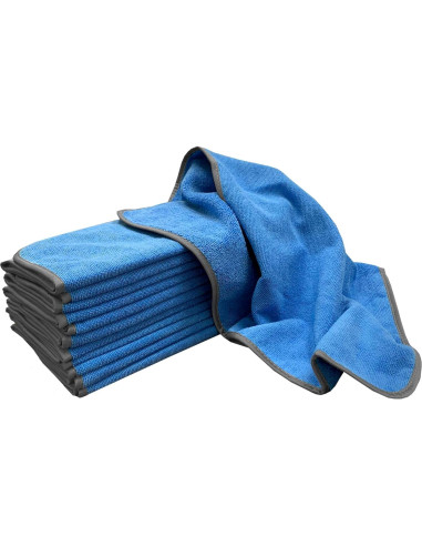 Toallas de Microfibra Detailer's Preference 320 GSM 40.6x61 cm Paquete de 12