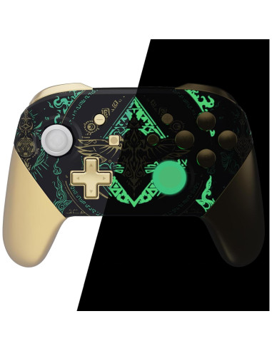 Carcasa eXtremeRate para Controlador Pro Nintendo Switch - Brilla en la Oscuridad