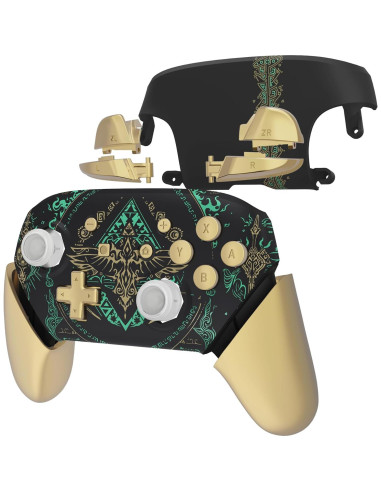 Carcasa eXtremeRate para Controlador Pro Nintendo Switch - Brilla en la Oscuridad