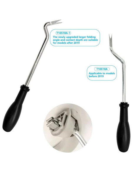 Juego de Herramientas ZKTOOL 6PC para Manijas de Puerta y Techo