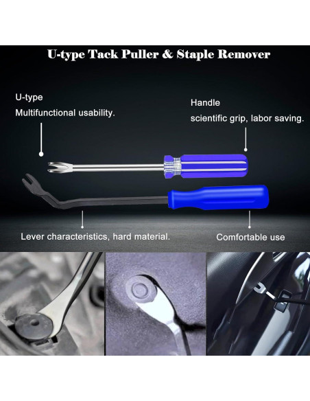 Juego de Herramientas para Quitar Grapas Sunxeke 4 Piezas