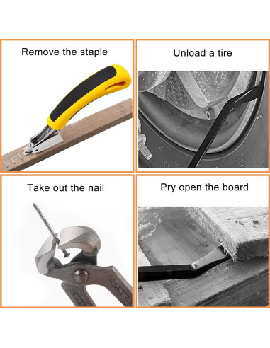 Juego de Herramientas para Quitar Grapas Sunxeke 4 Piezas
