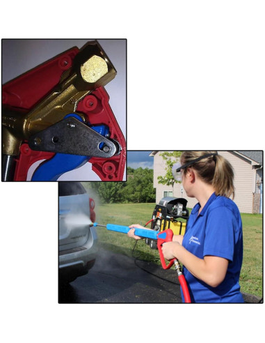 Combo Pistola de Gatillo y Giratorio American Pressure 4000 PSI