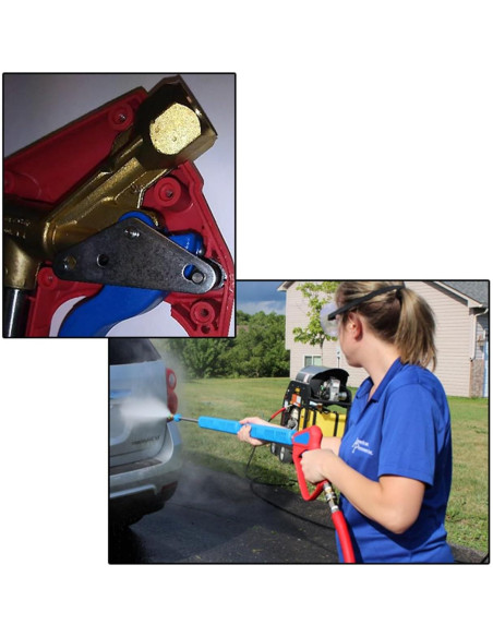 Combo Pistola de Gatillo y Giratorio American Pressure 4000 PSI