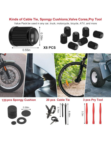 Kit de Herramientas para Retirar Molduras Eaukar EAKUS003 330 Piezas