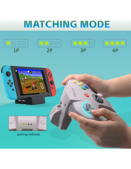 Kit Modificación Controlador N64 Intec Gaming - Compatible Switch