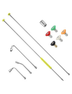 Varilla de Extensión para Lavadora a Presión FIXFANS 304.8 cm