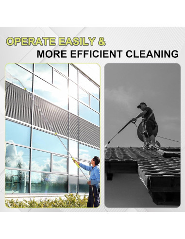 Varilla de Extensión para Lavadora a Presión FIXFANS 304.8 cm