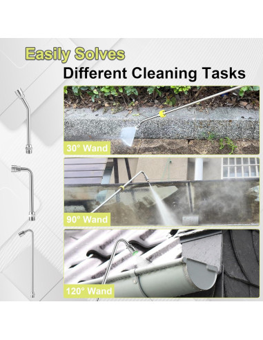 Varilla de Extensión para Lavadora a Presión FIXFANS 304.8 cm