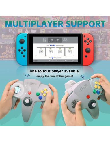 Kit Modificación Controlador N64 Intec Gaming - Compatible Switch