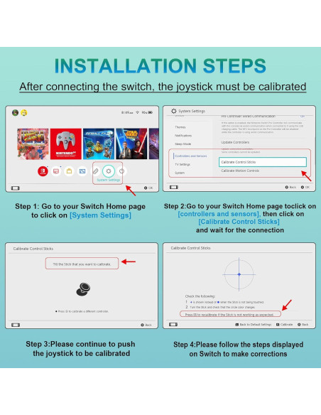 Kit Modificación Controlador N64 Intec Gaming - Compatible Switch