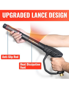 Pistola de Lavado a Presión YAMATIC con Manguera 15m 2