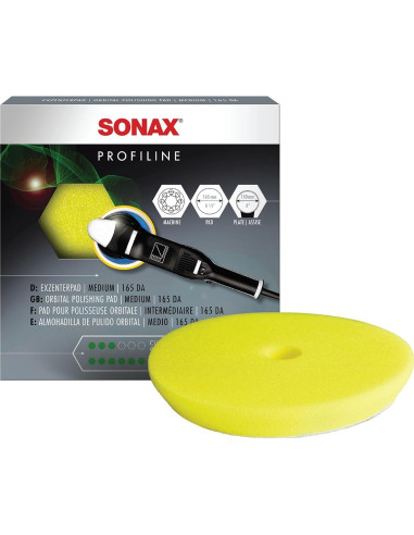 Kit de Pads de Espuma para Corte y Brillo SONAX - 6 Unidades