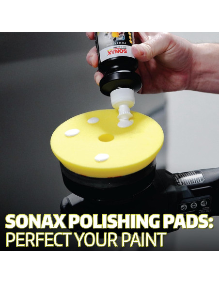 Kit de Pads de Espuma para Corte y Brillo SONAX - 6 Unidades