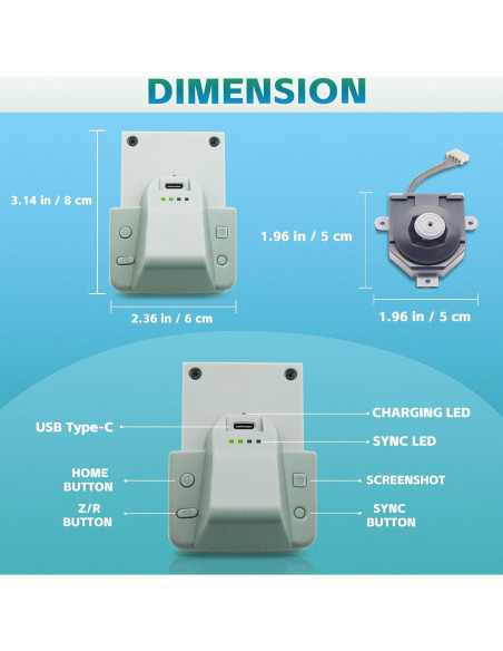 Kit Modificación Controlador N64 Intec Gaming - Compatible Switch