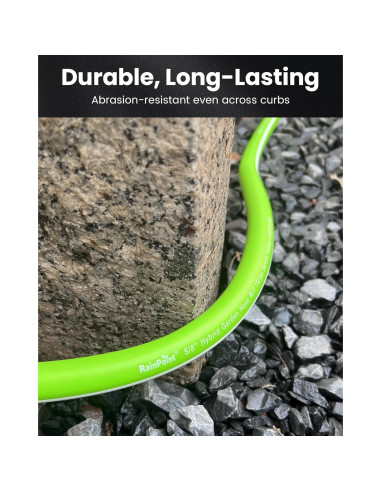 Manguera de Jardín RAINPOINT 15m Flexible y Resistente