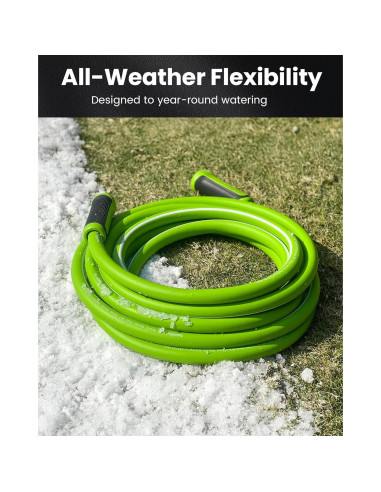 Manguera de Jardín RAINPOINT 15m Flexible y Resistente