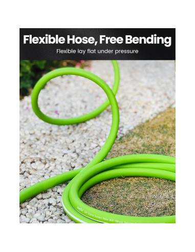 Manguera de Jardín RAINPOINT 15m Flexible y Resistente