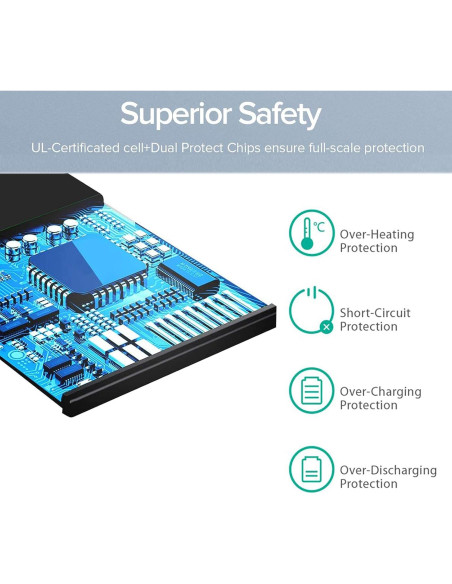 Batería de Reemplazo 5000mAh para Samsung Galaxy Note 10 Plus