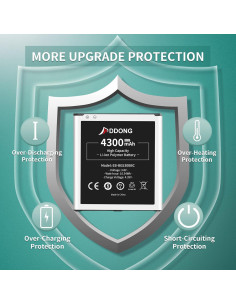 Batería de Reemplazo DDONG 4300mAh para Samsung Galaxy J2 Prime/J3 2