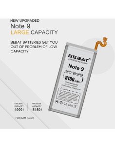 Batería de Reemplazo 5150mAh para Samsung Galaxy Note 9 2